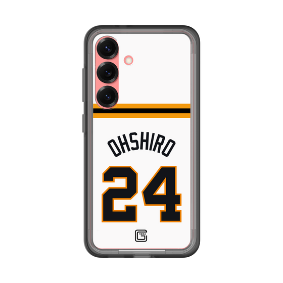スリムプロテクションプレミアムケース［ 読売ジャイアンツ - #24 OHSHIRO - ホーム ］