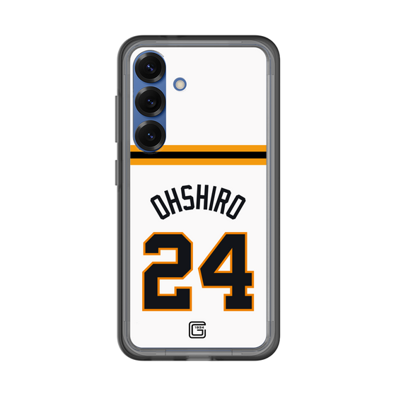 スリムプロテクションプレミアムケース［ 読売ジャイアンツ - #24 OHSHIRO - ホーム ］