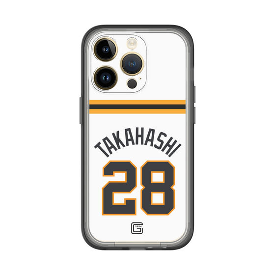 スリムプロテクションプレミアムケース［ 読売ジャイアンツ - #28 TAKAHASHI - ホーム ］
