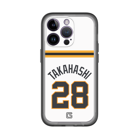 スリムプロテクションプレミアムケース［ 読売ジャイアンツ - #28 TAKAHASHI - ホーム ］