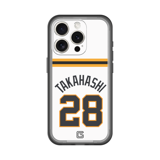 スリムプロテクションプレミアムケース［ 読売ジャイアンツ - #28 TAKAHASHI - ホーム ］