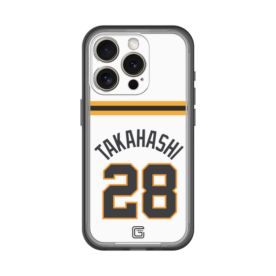 スリムプロテクションプレミアムケース［ 読売ジャイアンツ - #28 TAKAHASHI - ホーム ］