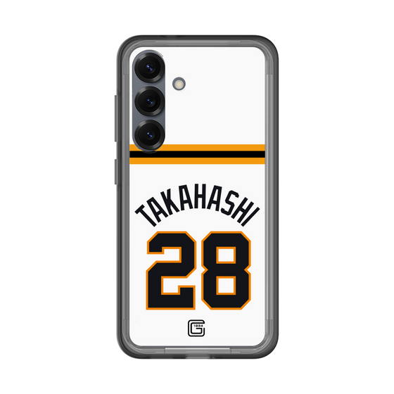 スリムプロテクションプレミアムケース［ 読売ジャイアンツ - #28 TAKAHASHI - ホーム ］