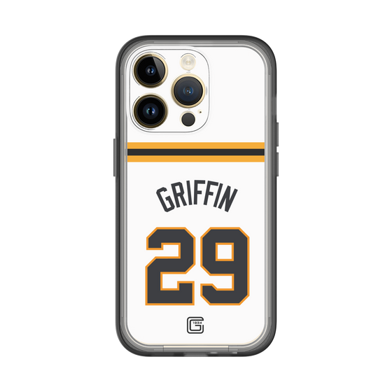 スリムプロテクションプレミアムケース［ 読売ジャイアンツ - #29 GRIFFIN - ホーム ］