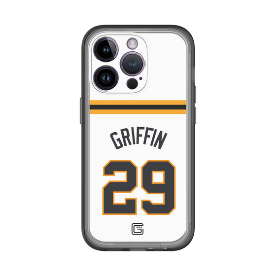 スリムプロテクションプレミアムケース［ 読売ジャイアンツ - #29 GRIFFIN - ホーム ］