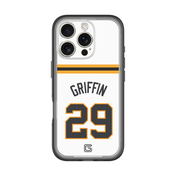 スリムプロテクションプレミアムケース［ 読売ジャイアンツ - #29 GRIFFIN - ホーム ］