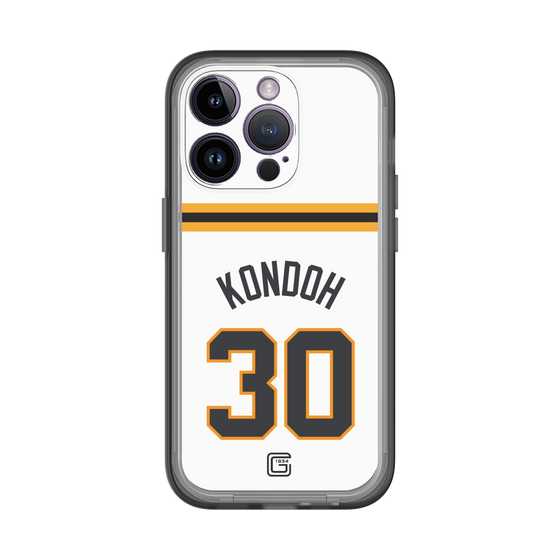 スリムプロテクションプレミアムケース［ 読売ジャイアンツ - #30 KONDOH - ホーム ］