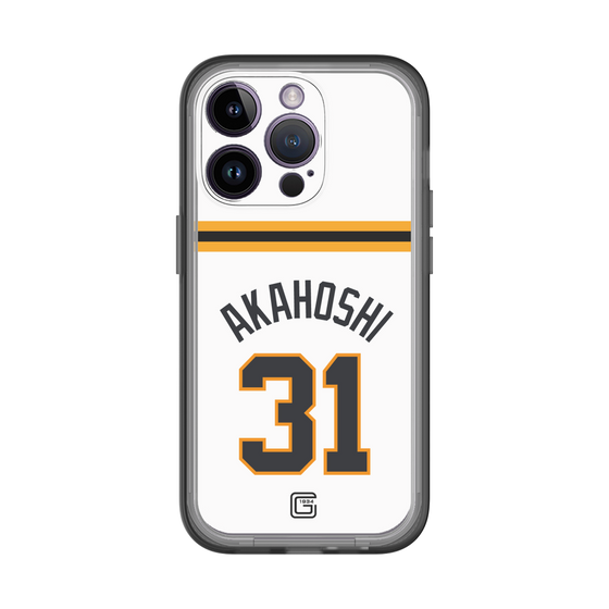 スリムプロテクションプレミアムケース［ 読売ジャイアンツ - #31 AKAHOSHI - ホーム ］