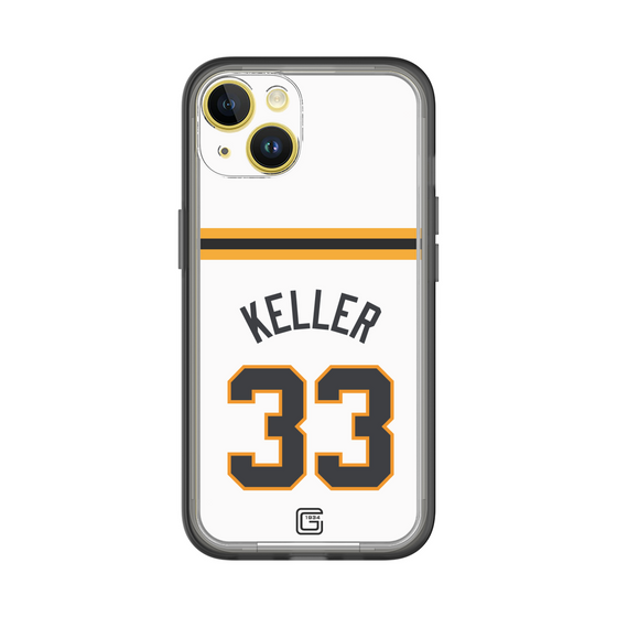 スリムプロテクションプレミアムケース［ 読売ジャイアンツ - #33 KELLER - ホーム ］