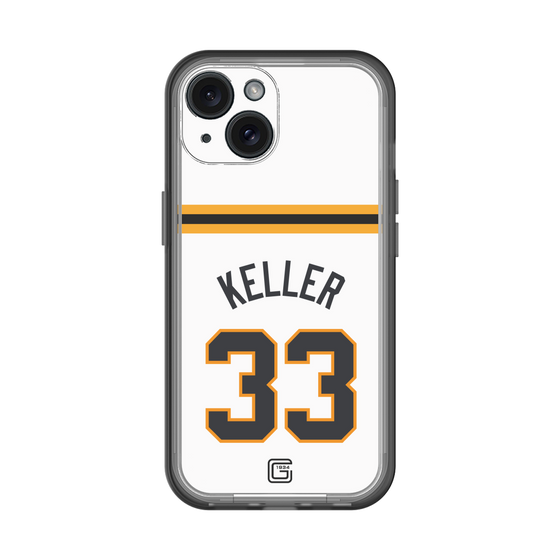 スリムプロテクションプレミアムケース［ 読売ジャイアンツ - #33 KELLER - ホーム ］