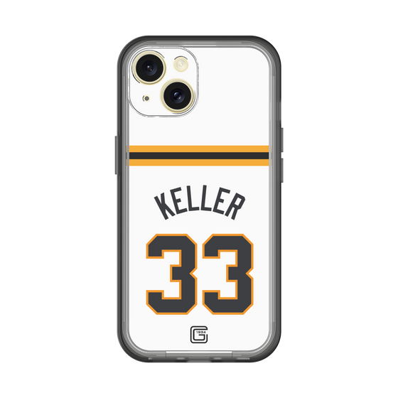 スリムプロテクションプレミアムケース［ 読売ジャイアンツ - #33 KELLER - ホーム ］
