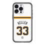 スリムプロテクションプレミアムケース［ 読売ジャイアンツ - #33 KELLER - ホーム ］