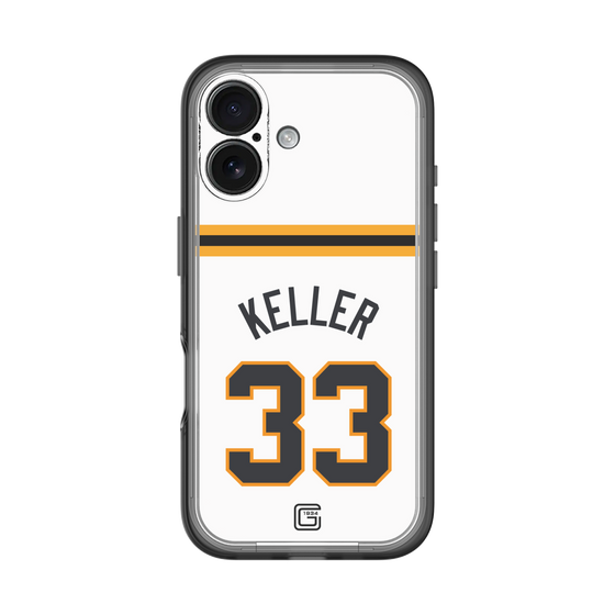 スリムプロテクションプレミアムケース［ 読売ジャイアンツ - #33 KELLER - ホーム ］