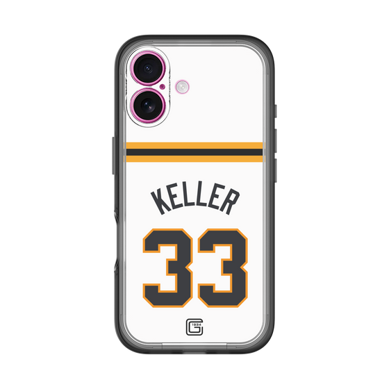 スリムプロテクションプレミアムケース［ 読売ジャイアンツ - #33 KELLER - ホーム ］