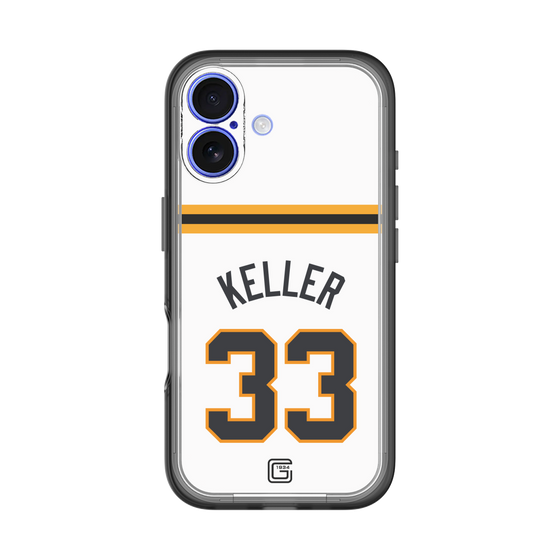 スリムプロテクションプレミアムケース［ 読売ジャイアンツ - #33 KELLER - ホーム ］