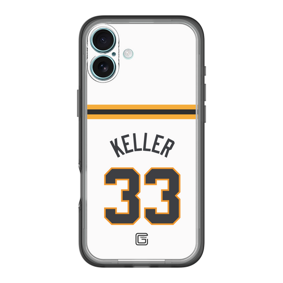 スリムプロテクションプレミアムケース［ 読売ジャイアンツ - #33 KELLER - ホーム ］