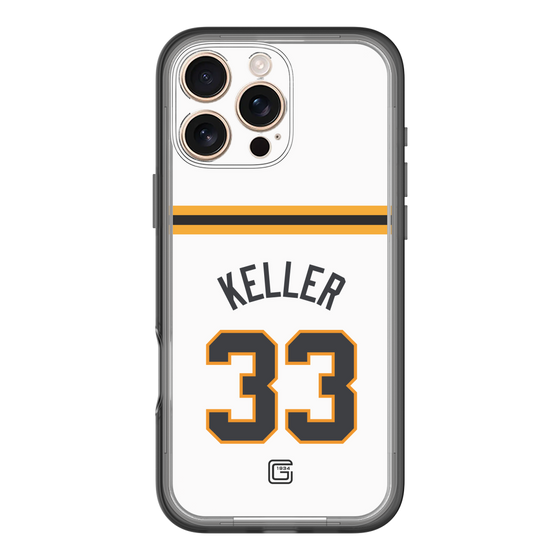 スリムプロテクションプレミアムケース［ 読売ジャイアンツ - #33 KELLER - ホーム ］