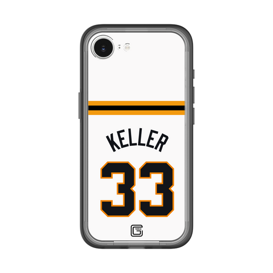 スリムプロテクションプレミアムケース［ 読売ジャイアンツ - #33 KELLER - ホーム ］