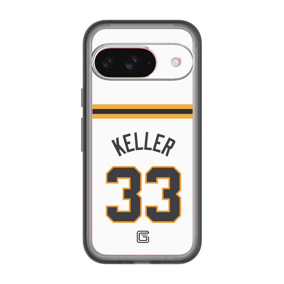 スリムプロテクションプレミアムケース［ 読売ジャイアンツ - #33 KELLER - ホーム ］