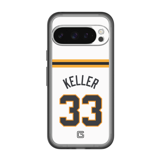 スリムプロテクションプレミアムケース［ 読売ジャイアンツ - #33 KELLER - ホーム ］