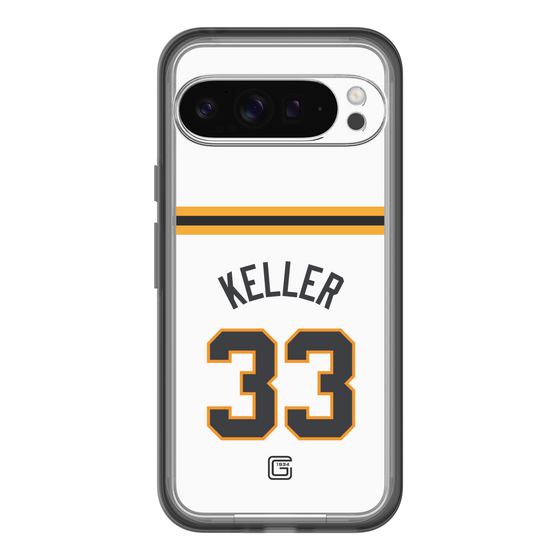 スリムプロテクションプレミアムケース［ 読売ジャイアンツ - #33 KELLER - ホーム ］