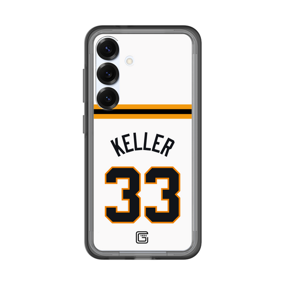 スリムプロテクションプレミアムケース［ 読売ジャイアンツ - #33 KELLER - ホーム ］