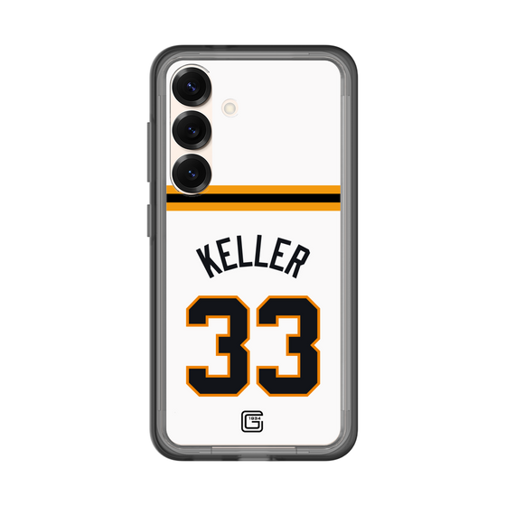 スリムプロテクションプレミアムケース［ 読売ジャイアンツ - #33 KELLER - ホーム ］