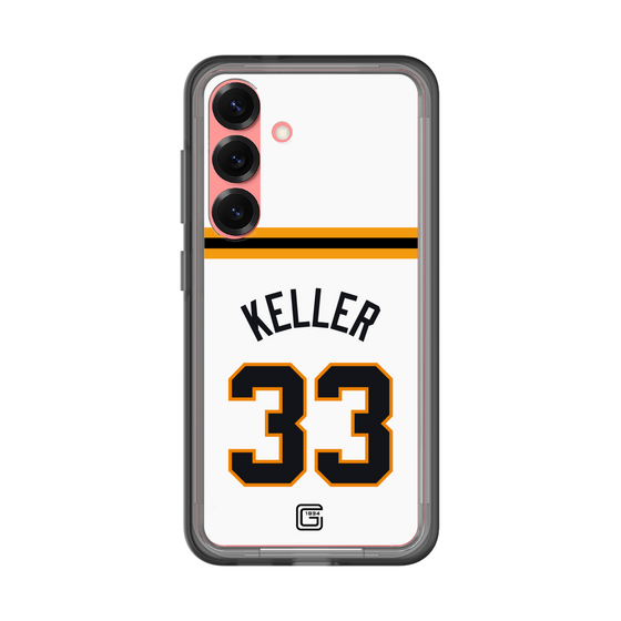 スリムプロテクションプレミアムケース［ 読売ジャイアンツ - #33 KELLER - ホーム ］