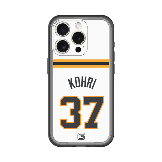 スリムプロテクションプレミアムケース［ 読売ジャイアンツ - #37 KOHRI - ホーム ］