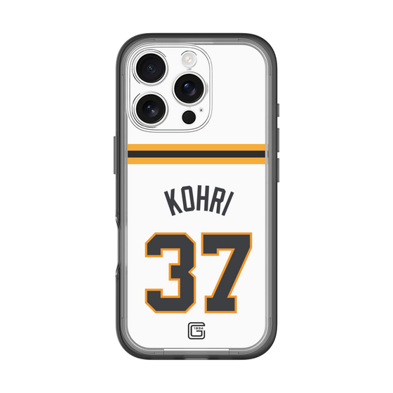 スリムプロテクションプレミアムケース［ 読売ジャイアンツ - #37 KOHRI - ホーム ］