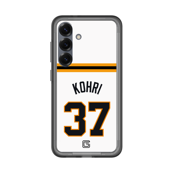 スリムプロテクションプレミアムケース［ 読売ジャイアンツ - #37 KOHRI - ホーム ］