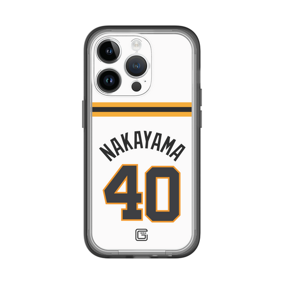 スリムプロテクションプレミアムケース［ 読売ジャイアンツ - #40 NAKAYAMA - ホーム ］