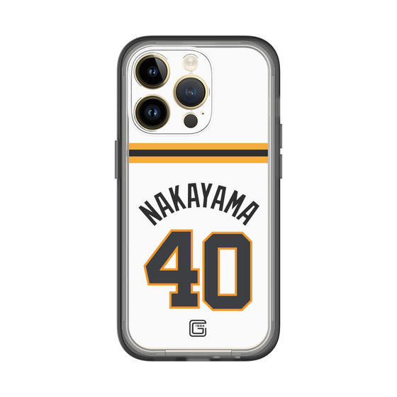 スリムプロテクションプレミアムケース［ 読売ジャイアンツ - #40 NAKAYAMA - ホーム ］