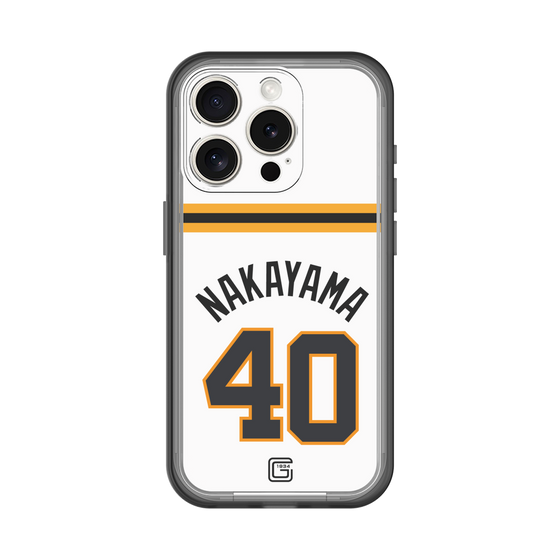 スリムプロテクションプレミアムケース［ 読売ジャイアンツ - #40 NAKAYAMA - ホーム ］