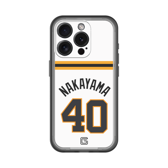 スリムプロテクションプレミアムケース［ 読売ジャイアンツ - #40 NAKAYAMA - ホーム ］