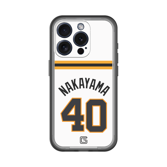 スリムプロテクションプレミアムケース［ 読売ジャイアンツ - #40 NAKAYAMA - ホーム ］