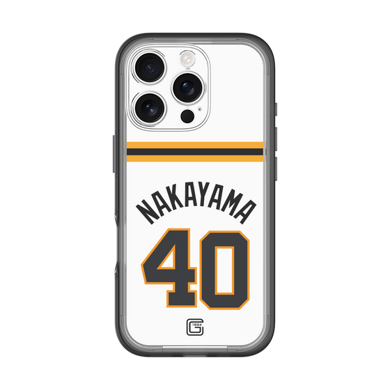 スリムプロテクションプレミアムケース［ 読売ジャイアンツ - #40 NAKAYAMA - ホーム ］