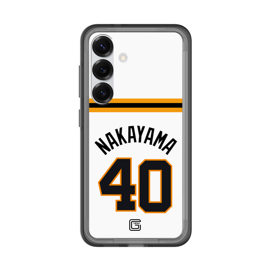 スリムプロテクションプレミアムケース［ 読売ジャイアンツ - #40 NAKAYAMA - ホーム ］