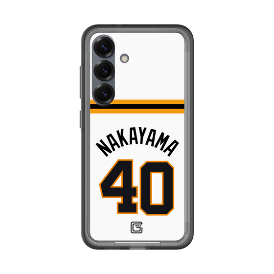 スリムプロテクションプレミアムケース［ 読売ジャイアンツ - #40 NAKAYAMA - ホーム ］