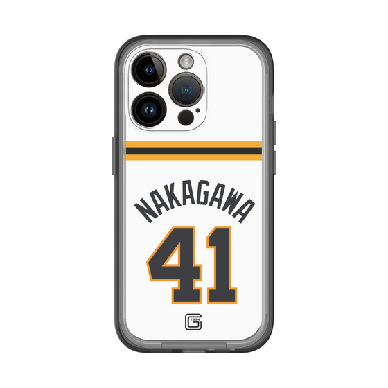 スリムプロテクションプレミアムケース［ 読売ジャイアンツ - #41 NAKAGAWA - ホーム ］
