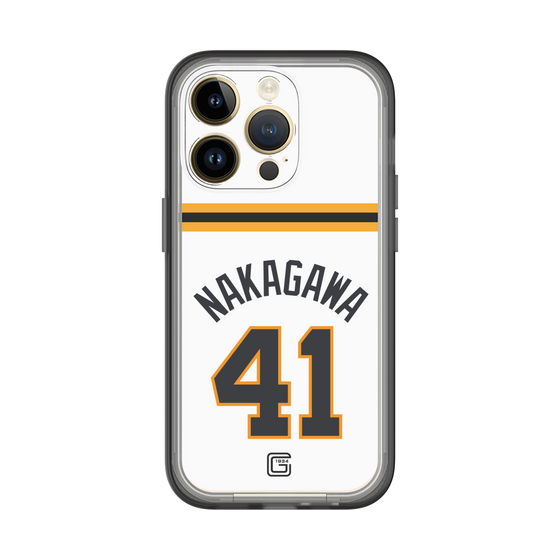 スリムプロテクションプレミアムケース［ 読売ジャイアンツ - #41 NAKAGAWA - ホーム ］