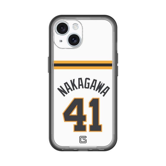 スリムプロテクションプレミアムケース［ 読売ジャイアンツ - #41 NAKAGAWA - ホーム ］