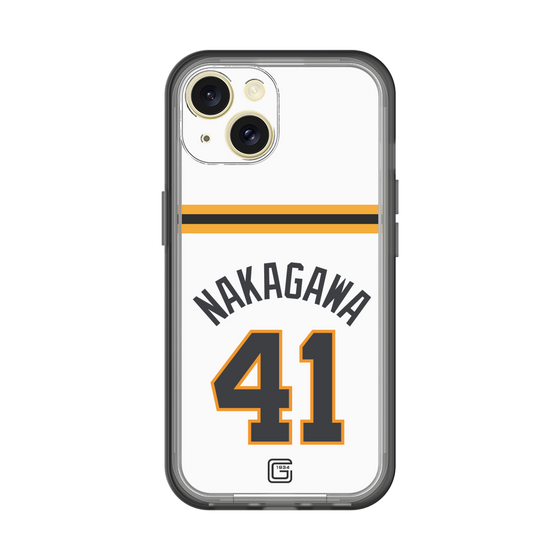 スリムプロテクションプレミアムケース［ 読売ジャイアンツ - #41 NAKAGAWA - ホーム ］