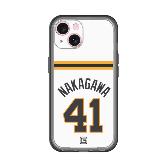 スリムプロテクションプレミアムケース［ 読売ジャイアンツ - #41 NAKAGAWA - ホーム ］