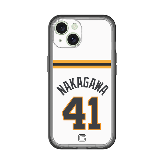 スリムプロテクションプレミアムケース［ 読売ジャイアンツ - #41 NAKAGAWA - ホーム ］
