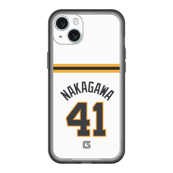 スリムプロテクションプレミアムケース［ 読売ジャイアンツ - #41 NAKAGAWA - ホーム ］
