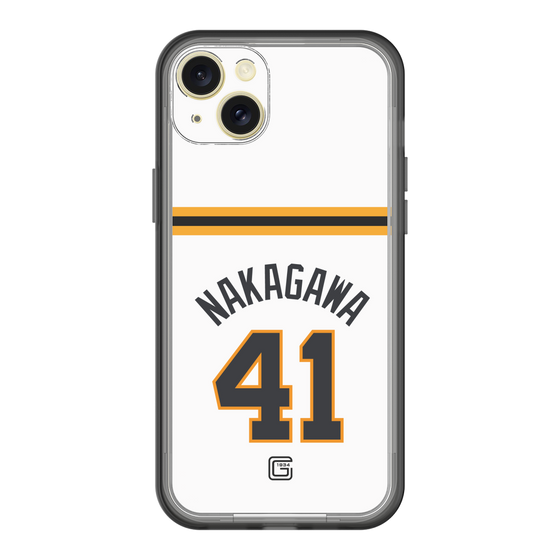 スリムプロテクションプレミアムケース［ 読売ジャイアンツ - #41 NAKAGAWA - ホーム ］