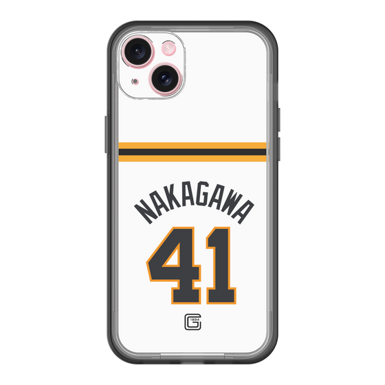 スリムプロテクションプレミアムケース［ 読売ジャイアンツ - #41 NAKAGAWA - ホーム ］