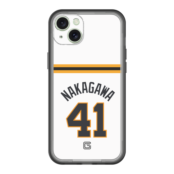 スリムプロテクションプレミアムケース［ 読売ジャイアンツ - #41 NAKAGAWA - ホーム ］