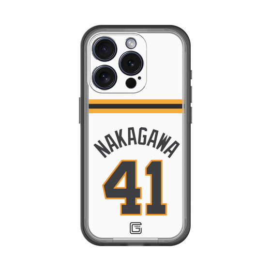 スリムプロテクションプレミアムケース［ 読売ジャイアンツ - #41 NAKAGAWA - ホーム ］